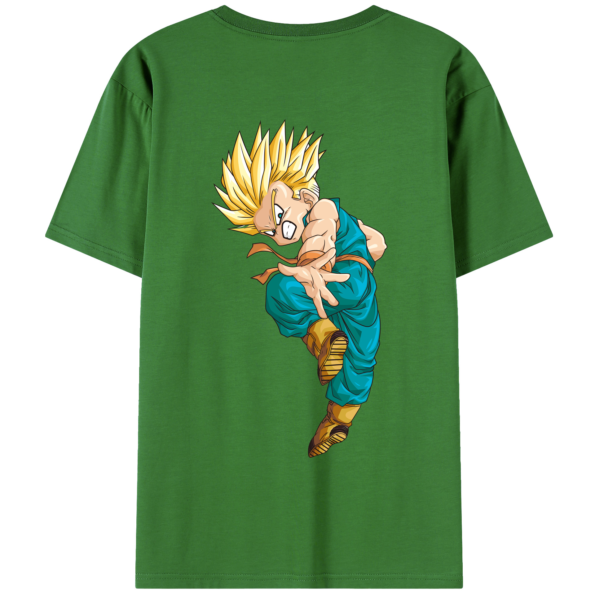 （画像用） ドラゴンボール DRAGON BALL レディース半袖Tシャツ(バックプリント)